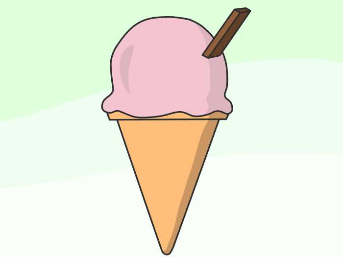 Ice cream drawing draw easy bowl step contour kids places glass tutsplus cms