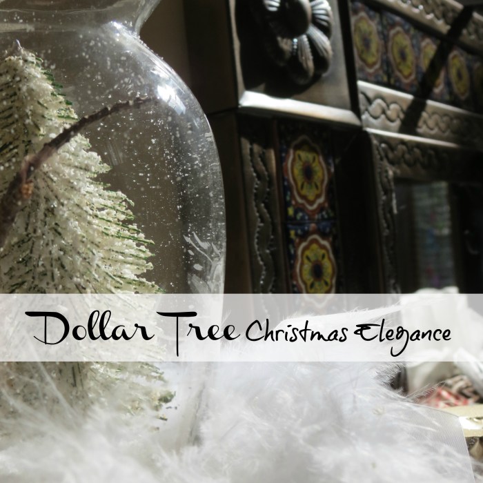 Dollar tree christmas decor ideas