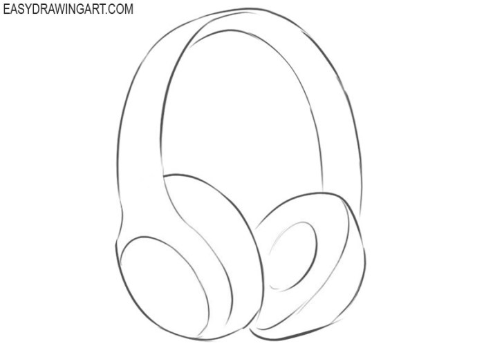 Beats headphones drawing easy