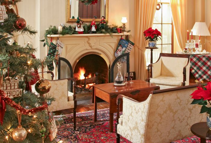 Christmas decor living room ideas