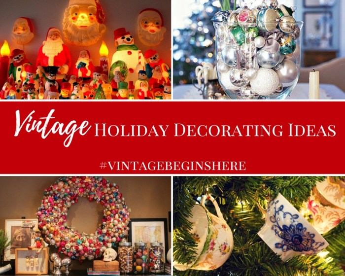 Vintage christmas decor ideas