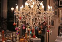 Chandelier decor for christmas