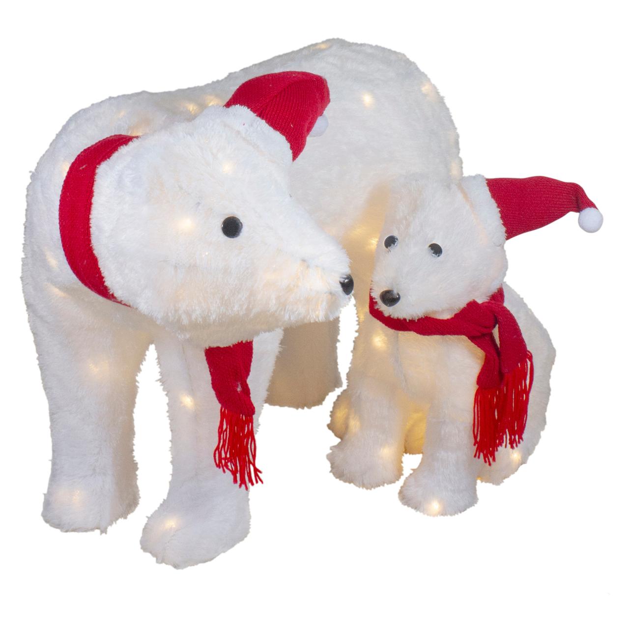 Polar bear decor for christmas