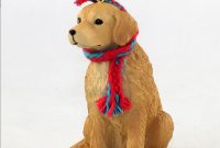 Golden retriever christmas decor