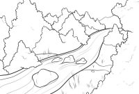 Drawing of ohio river valley easy