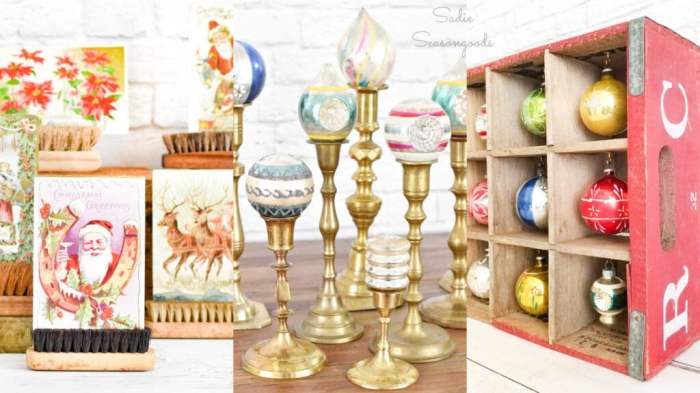 Vintage christmas decor ideas