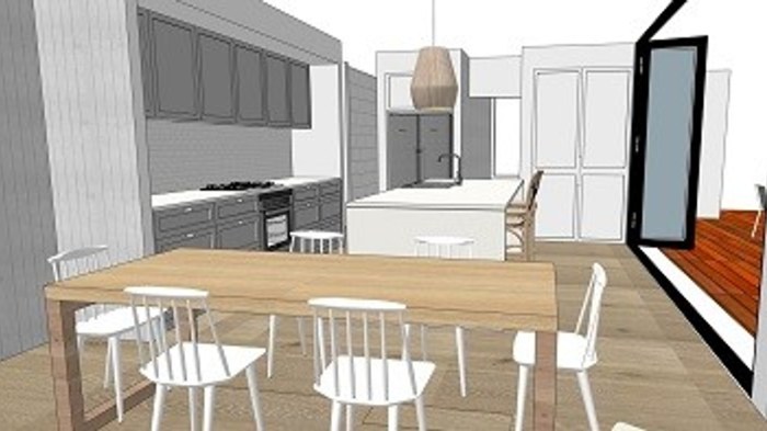Belajar desain interior sketchup